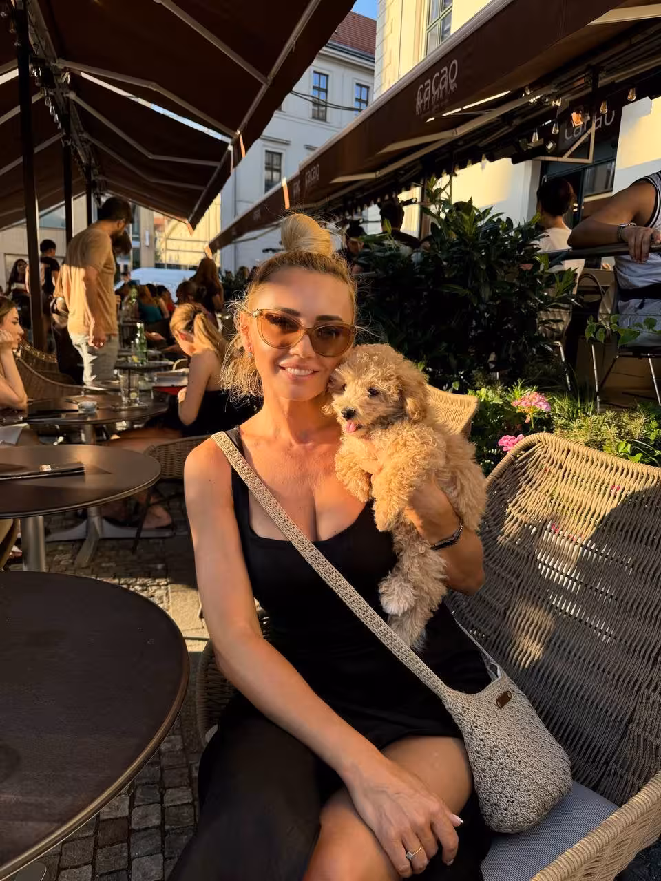 Irina brides by young man