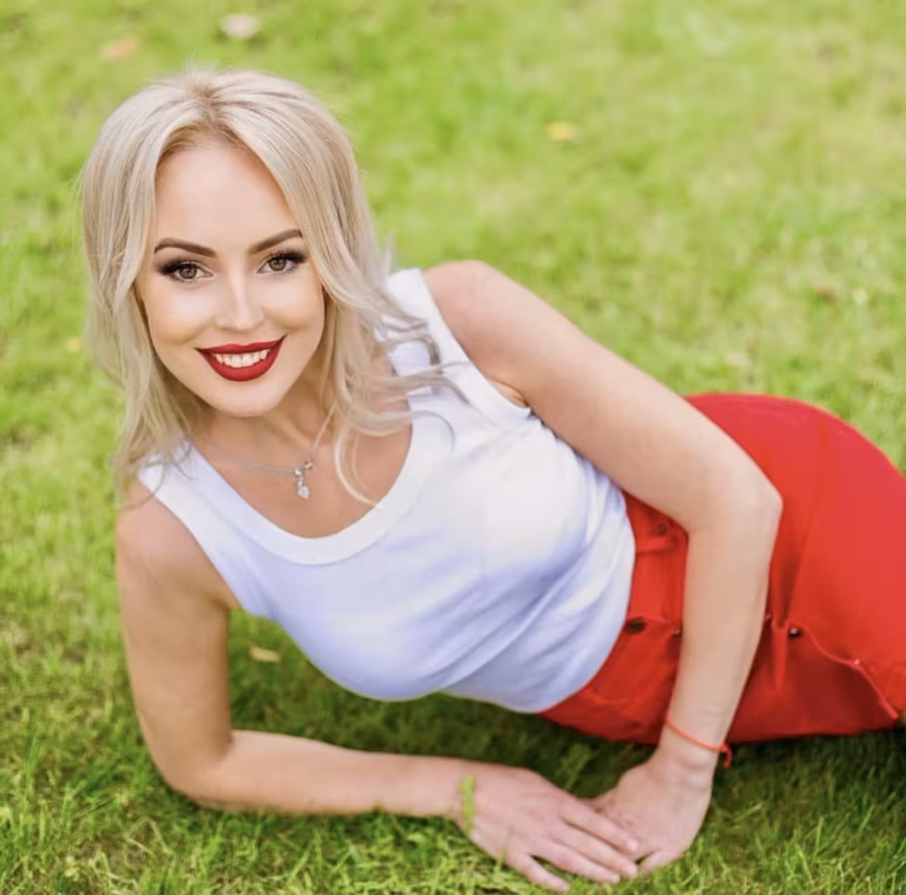 Nataliia  brides by young man