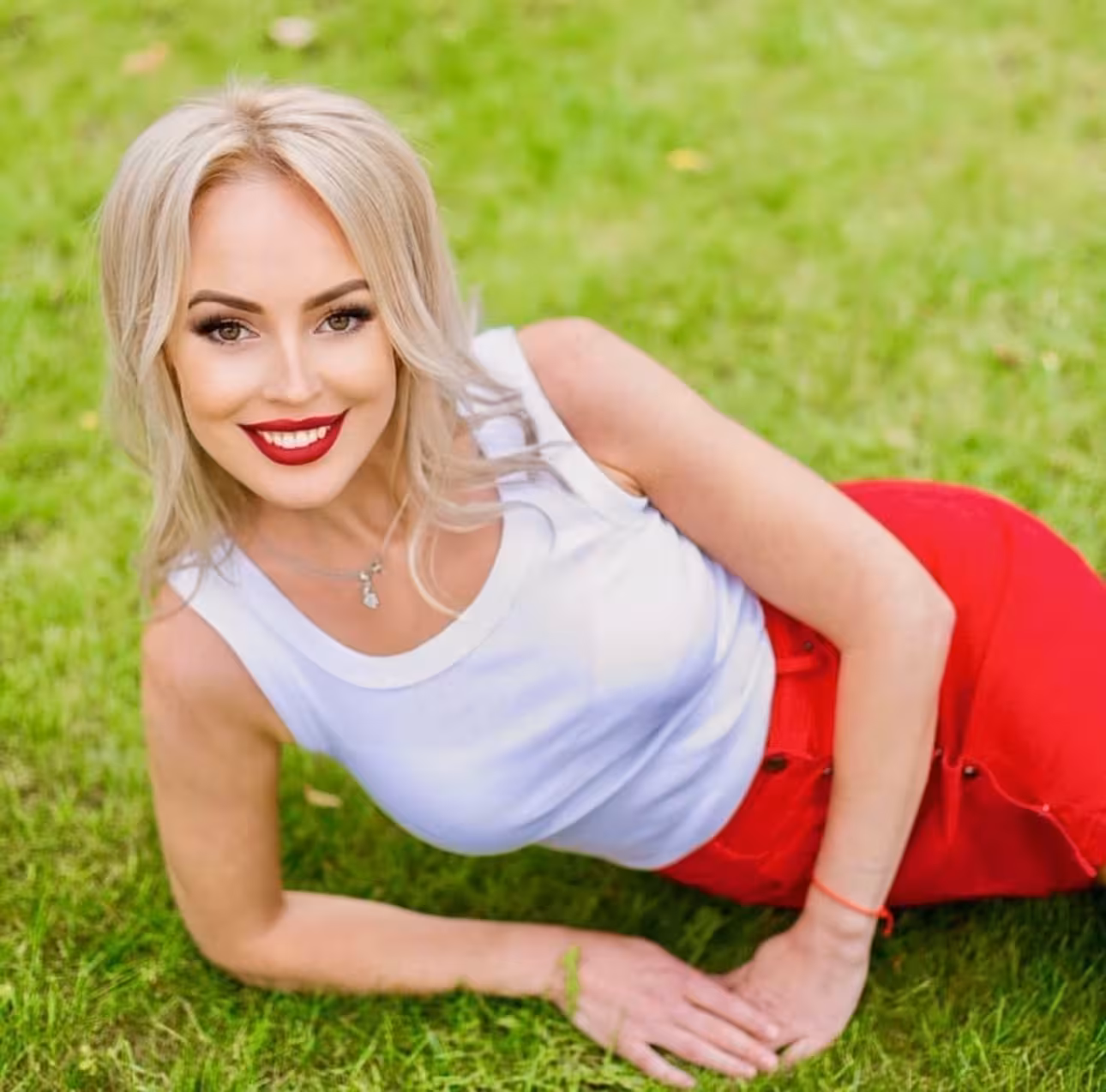 Nataliia  brides by young man