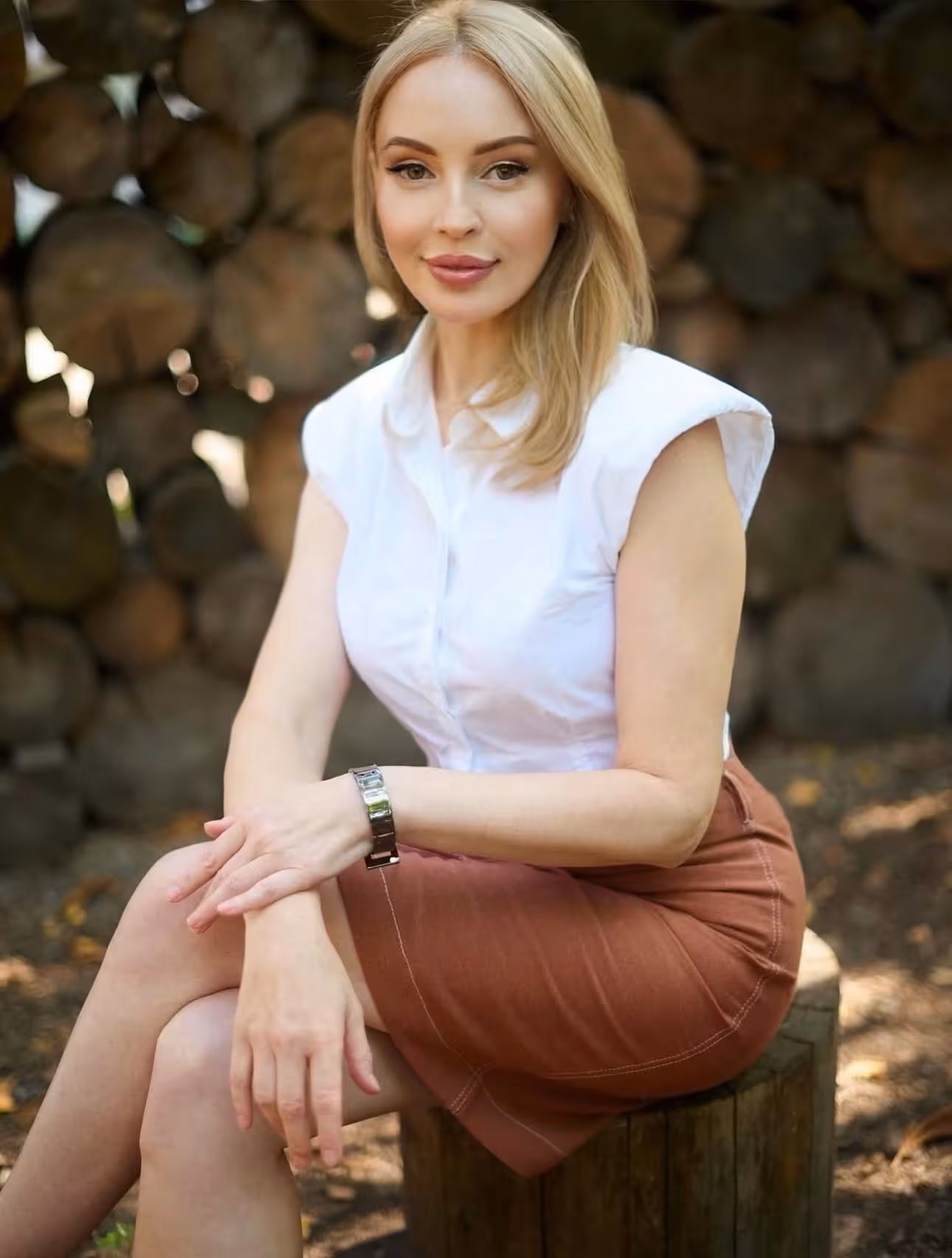 Nataliia  brides by young man