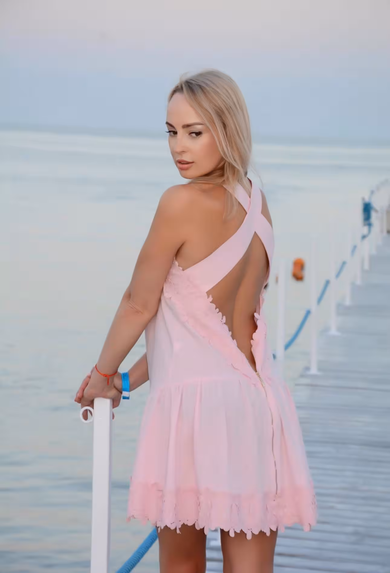 Nataliia  brides by young man