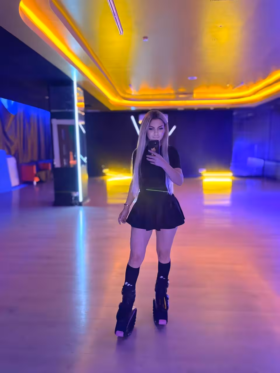 Maryna brides by young man